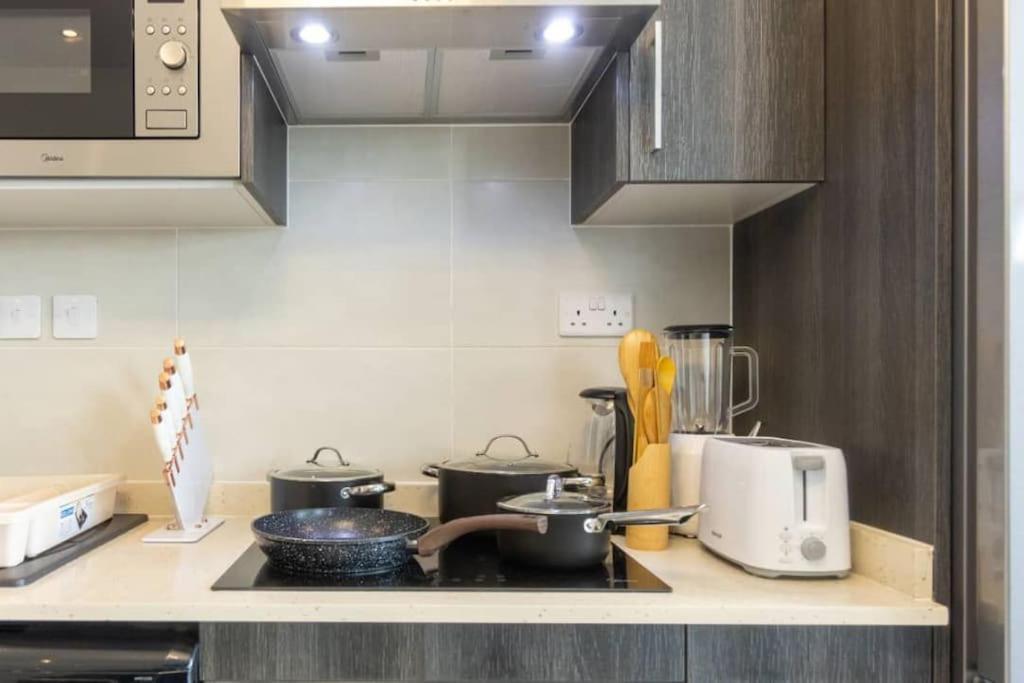 Skyline 1 Bed, Loft 2 @Embassy Gardens Apartment Accra Ngoại thất bức ảnh