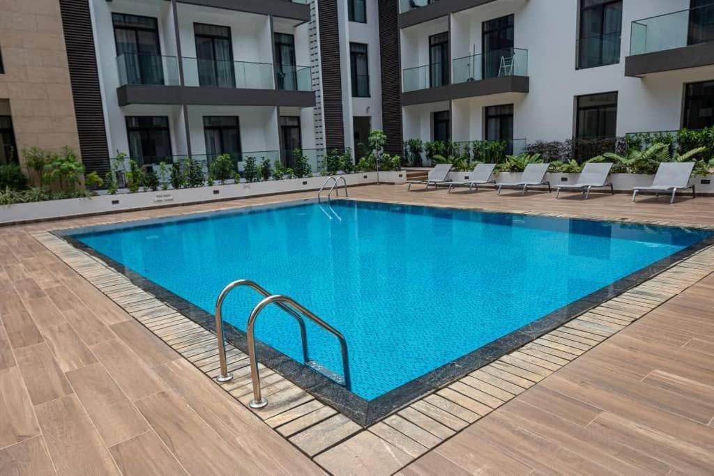 Skyline 1 Bed, Loft 2 @Embassy Gardens Apartment Accra Ngoại thất bức ảnh